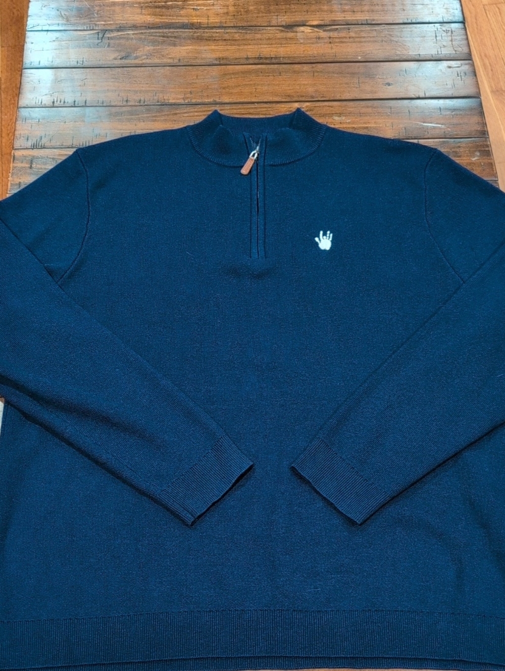 Section 119 Jerry Garcia Quarter Zip Sweater Grateful Dead Dead Head